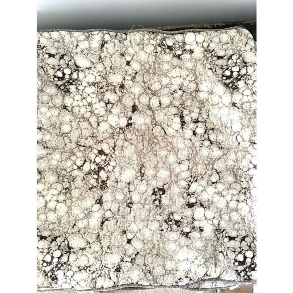 Black and White Marble Throw Pillow Covers Set of 2 Decorative Pillowcases